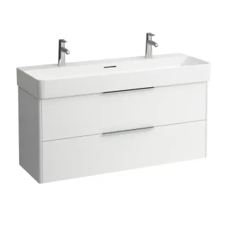 LAUFEN Base für VAL Waschtischunterschrank H4024721102601, 118x53x39cm, 2 Auszüge, weiß matt