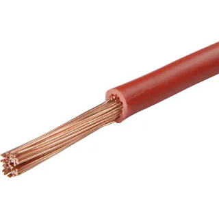 HERTH&BUSS Kabel, FLY, 1x 10,0mm², 50m schwarz/rot - 51275112005