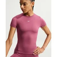 Nike Funktionsshirt W NK ONE FITTED SS TOP atmungsaktiv, Kurzarm, mit Rundhalsausschnitt, schnell trocknend