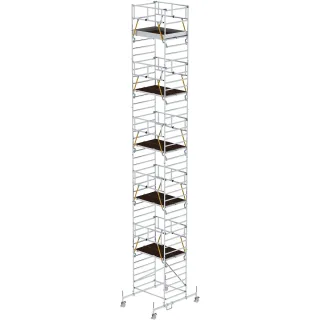 Munk Rollgerüst SG 1,35 x 1,80 m mit Fahrbalken & Doppel-Plattform - 173137