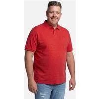 Men Plus Poloshirt Poloshirt Basic Piqué Halbarm