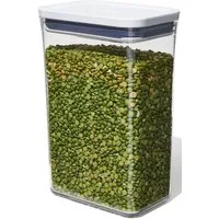 OXO Good Grips Vorratsdose, Kunststoff, (1-tlg), RECHTECK - MITTEL 2.6L