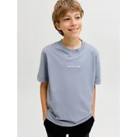Jack & Jones Junior T-Shirt JORNORREBRO EMB TEE SS CN NOOS JNR Baumwolle, relaxed fit, Kurzarm