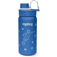 ergobag Trinkflasche Edelstahl Trinkflasche, auslaufsicher und kohlensäuregeeignet