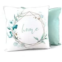 heimtexland Dekokissen Outdoorkissen 45x45 Outdoor Garten Deko Kissen, Lotus Effekt, schmutz- und wasserabweisend, inkl. Füllung