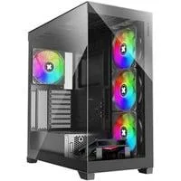 XILENT Gleam, Tower-Gehäuse schwarz, Tempered Glass