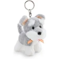 Nici Schlüsselanhänger NICI Schlüsselanhänger Schnauzer grau 10cm Header Karte