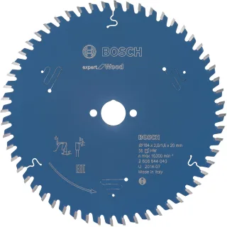 Bosch Kreissägeblatt Expert for Wood ø 184 mm - 2608644040