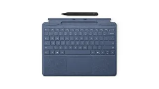 Microsoft Surface Pro Keyboard mit Copilot-Taste saphirblau | 8x6-00195 | Surface Slim Pen 2 Bundle - DE
