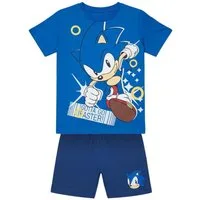 Sonic The Hedgehog Trainingsanzug - Set 2 Teilig French Terry Set Baumwolle Freizeit Outfit (2-tlg)