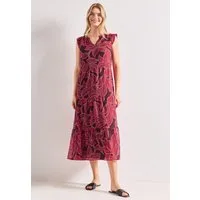 STREET ONE Maxikleid mit allover Print