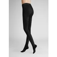 Hudson Strumpfhose Winter Plait 0 DEN (1 St) Strumpfhose mit Zopf-Muster