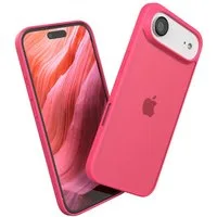 EAZY CASE Handyhülle Outdoor Case für Apple iPhone Air 6,5 Zoll, Outdoor Case Dünn Transparent mit Kameraschutz Back Cover Pink