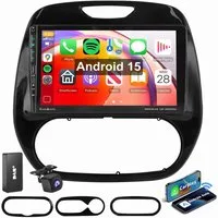 ESSGOO Für Renault Captur MK1 2013-2019 Carplay Type-C GPS Navi Autoradio (RDS, Digitalradio (DAB), FM, AM, Apple Carplay Android Auto Navi WIFI Mirror Link SWC RDS)