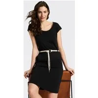 Ragwear Minikleid LILITHE O mit Taillen-Bindegürtel