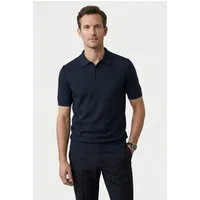 OLYMP Poloshirt Strick Casual mit Knopfleiste, regular fit
