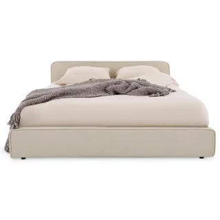 Idimex Polsterbett, Beige, Textil, Mode, 140x200 cm, Schlafzimmer, Betten, Polsterbetten