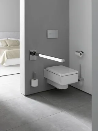 emco loft Reservepapierhaltersenkrecht für 1 Rolle, chrom, 050500101 050500101