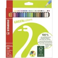 STABILO Buntstift STABILO GREENcolors Buntstift - 24er Set