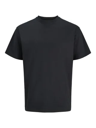 JACK&JONES - JJEORGANIC RELAXED TEE SS O-NECK NOOS Black - Gr. - L