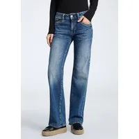 Herrlicher Bootcut-Jeans Prime New Denim Light mit Stretch