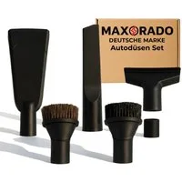 Maxorado Staubsaugerdüsen-Set Auto Staubsauger Düsen passend für Bosch Siemens Miele Kärcher Einhell, Aufsatz Düse Bürste Zubehör PKW