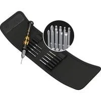 Kraftform Kompakt Micro Set ESD/11 SB, Bit-Satz inkl. Micro Steckgriff, mit Falttasche