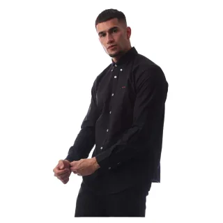 Boss - Button-Down-Hemd für Herren, Langärmlig (Dunkelblau)