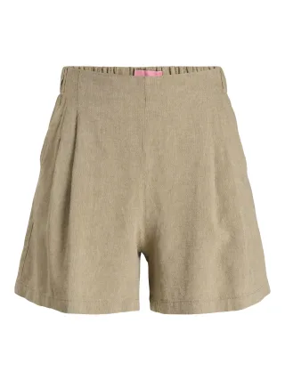 JJXX - JXALMIRA LINEN BLEND HW SHORTS WVN LN Silver Mink - Gr. - M