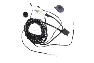 Original Kufatec Kabelsatz Kabelbaum Adapter Kabel PLA PDC Steuergerät Zentralelektrik für VW Golf 7 VII Atlas CA1 T-Roc A11