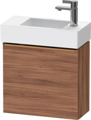 Duravit D-Neo Waschtischunterbau wandhängend Nussbaum Matt 484x222x440 mm - DE4219R04790000 DE4219R04790000