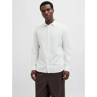 Jack & Jones Langarmhemd JJESUMMER SHIRT LS SN mit Hemdkragen