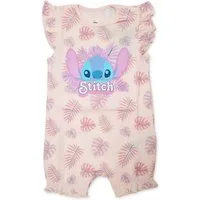 Disney Strampler Disney Lilo und Stitch Baby kurzarm Strampler Einteiler 100% Baumwolle, Gr. 62 bis 92