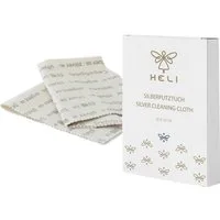 HELI Schmuck Geschenk Schmuckpflege Silber-Putztuch für Silberschmuck Reinigungstuch (Baumwolle, 30x24 cm, 1-tlg)