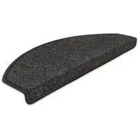 Metzker® Stufenmatte Stufenmatten Rambo New Halbrund Einzeln und SparSet´s, halbrund, Höhe: 5 mm, 15 Stück im Set - Anthrazit