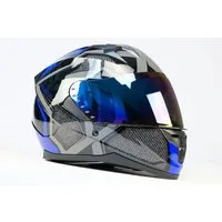 BNO Motorradhelm BNO X6 Integralhelm, mit integrierter Sonnenbrille, ECE R 22-06