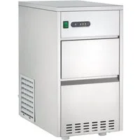 GastroHero Elektrischer Eiswürfelbereiter Eiswürfelbereiter 24 kg/24h Hohlkegel Eiswürfelmaschine Bar