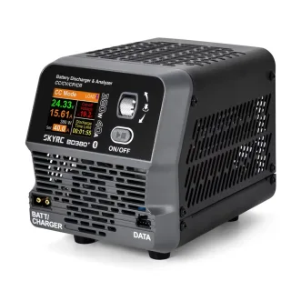 SkyRC BD380+ Battery Discharger Analyzer 380W 40A 40V Four Modes CC/CP/CR/CV Battery Burst PowerBoosted Designed for RC