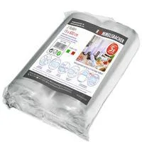 Folienrolle VRS 1560, 15cm x 6 Meter, Vakuumier-Folien transparent, 2 Rollen