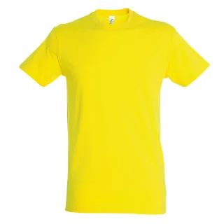 SOLS Herren Regent T-Shirt mit kurzen Ärmeln (Zitrone)