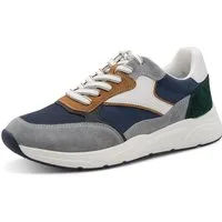 Tamaris Sneaker Freizeitschuh, Schnürschuh mit modischen Kontrastbesätzen, für Herren
