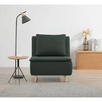 OTTO home Sessel AINSLEY - OTTO. Verlässliche Qualität., wandelbar zum Gästebett, Schlafliege, Webstoff u. Cord-Bezug