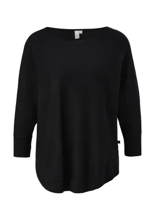 qs - Pullover schwarz - Gr. - S