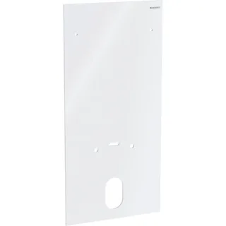 Geberit Frontverkleidung zu Monolith Sanitär- modul für Wandbidet 101cm Glas weiß, 242668SI1 242668SI1