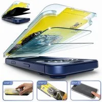 GreenHec Displayschutzglas Panzerfolie Sichtschutz iPhone 17 16 15 14 13 Pro Max Air Schutzfolie für iPhone 17 Pro Max, Spar-Set, 9H Glas Displayschutz Anti-Spy transparent, dünn 2er- Pack Schutz