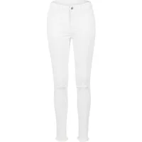 URBAN CLASSICS Bequeme Jeans Urban Classics Damen Ladies Cut Knee Pants (1-tlg)