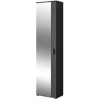 byLIVING Garderobenschrank Jakob mit großem Spiegel, Breite 49 cm