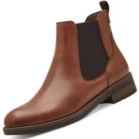 Tamaris 1-25312-41/305 Stiefelette Klassischer Chelsea Boot in urbaner Lederoptik