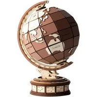 ROLIFE 3D-Puzzle Global Wonders, Holzpuzzle Globus, 147 Puzzleteile