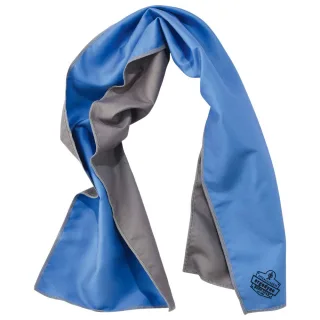 Ergodyne Mikrofaserkühltuch Chill-Its 6602MF , blau, 25 x 104 cm